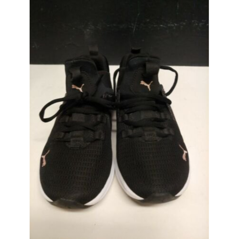 Puma Enzo 2 Speckled Cross Training Shoes Women's 7 Black Rose Gold 194374-03